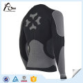 Polyester Nylon Man Thermal Tops Outdoor Fitness Wear